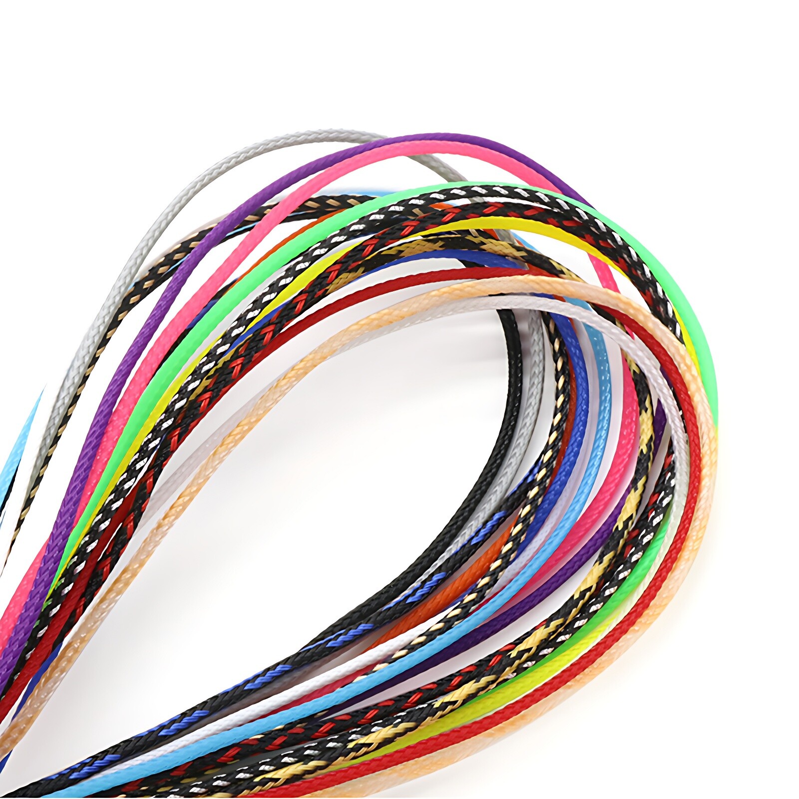 Expandable Braided Cable Sleeve Protector Power Cord Wire Cover Sheath Mesh Tube