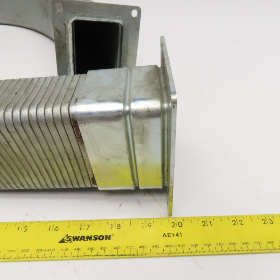 EDK Gelenkohr 2-1/4″ x 3″ Flexible Steel Feed Thru Wireway Cable Carrier 51″ OAL