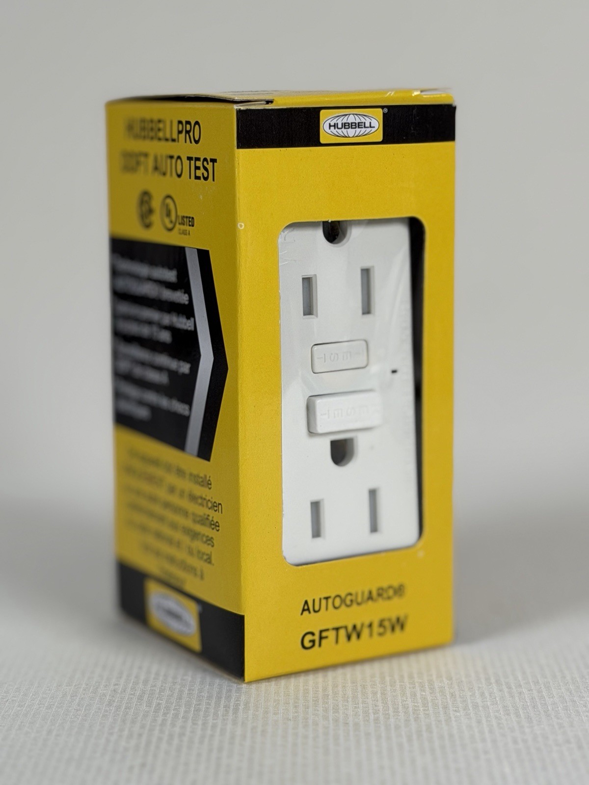 Hubbell GFTW15W Bryant Electric Gfci Receptacle