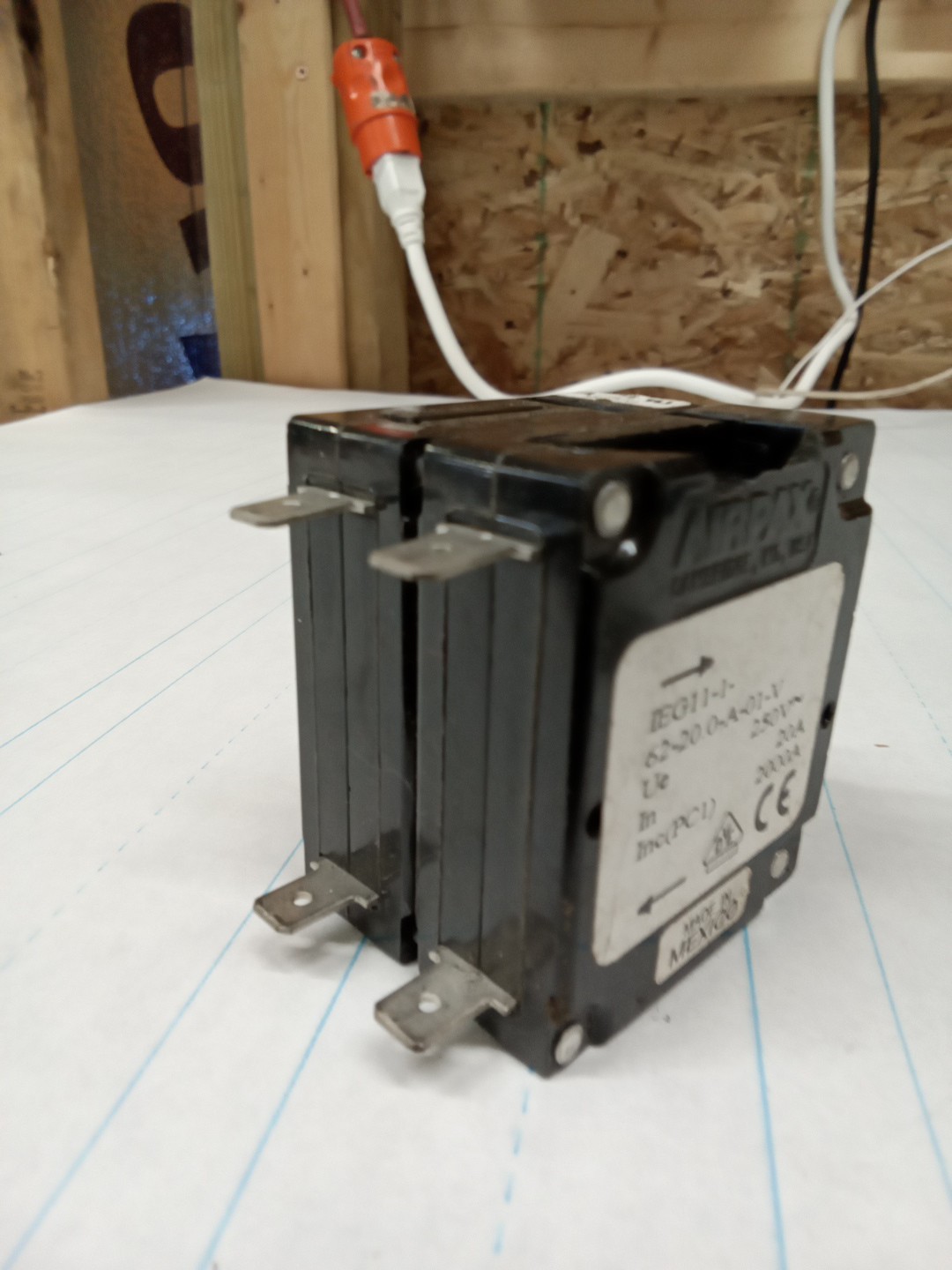 Airpax IEG11-1-62-20.0-01-V IEG1116220001V Circuit Protection