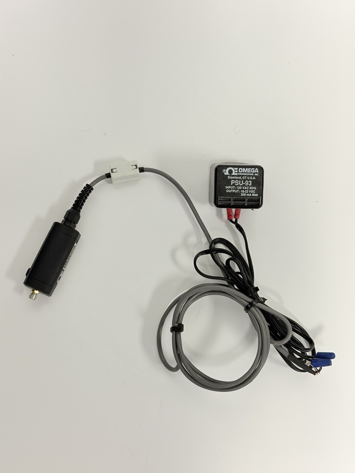 OMEGA ENGINEERING UWTC-REC6-V2 WIRELESS TRANSCEIVER MODULE W/ PSU-93 ADAPTER