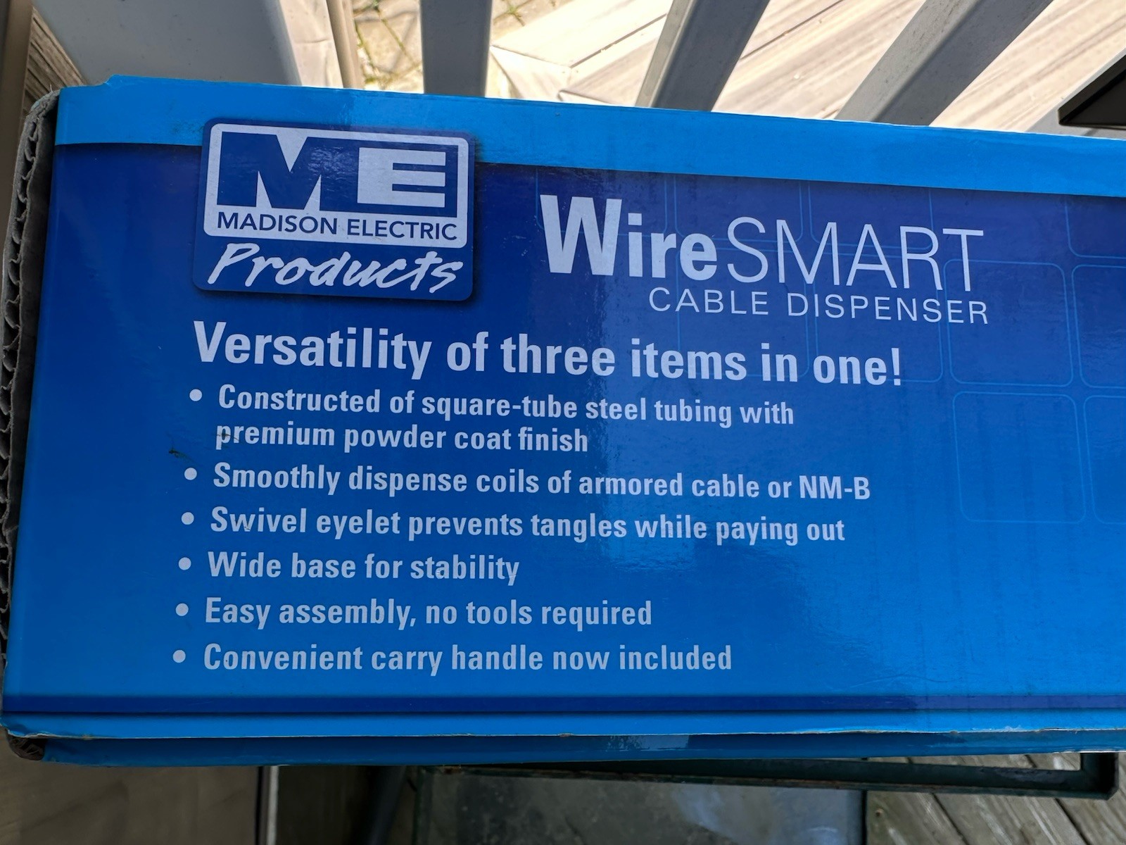 Madison Electric (Southwire) MH8110 Wiresmart Caddy For Romex Or MC New In Box