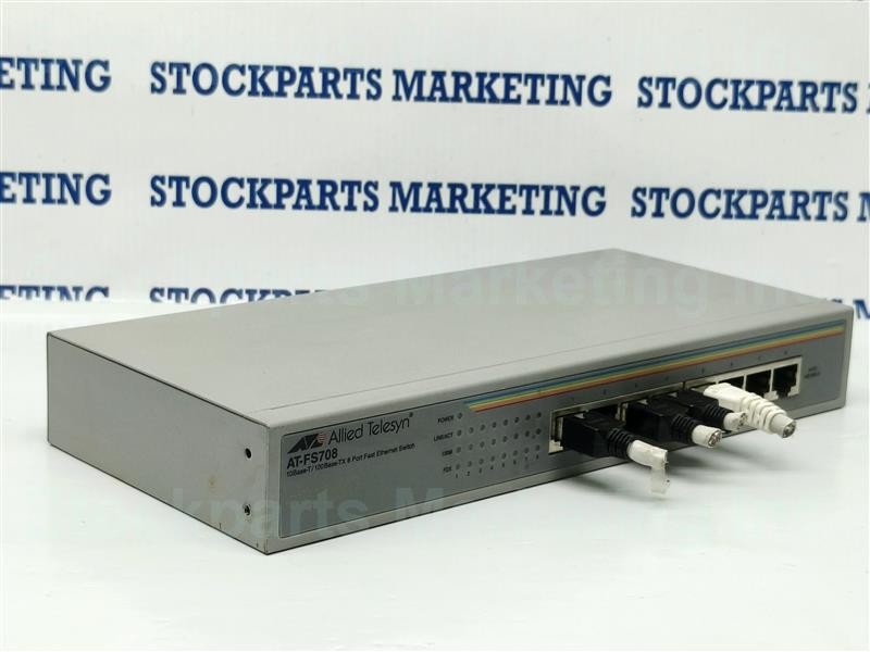 Allied Telesyn AT-FS708 ATFS708 Ethernet Switch 8-Port Fast Shipping!!!