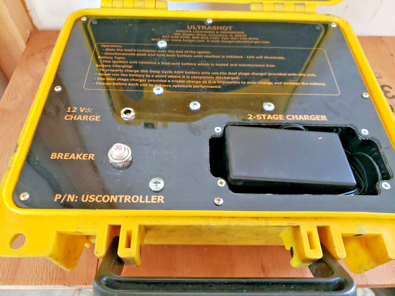 Harger Lightning & Grounding USCONTROLLER Ultrashot Controller