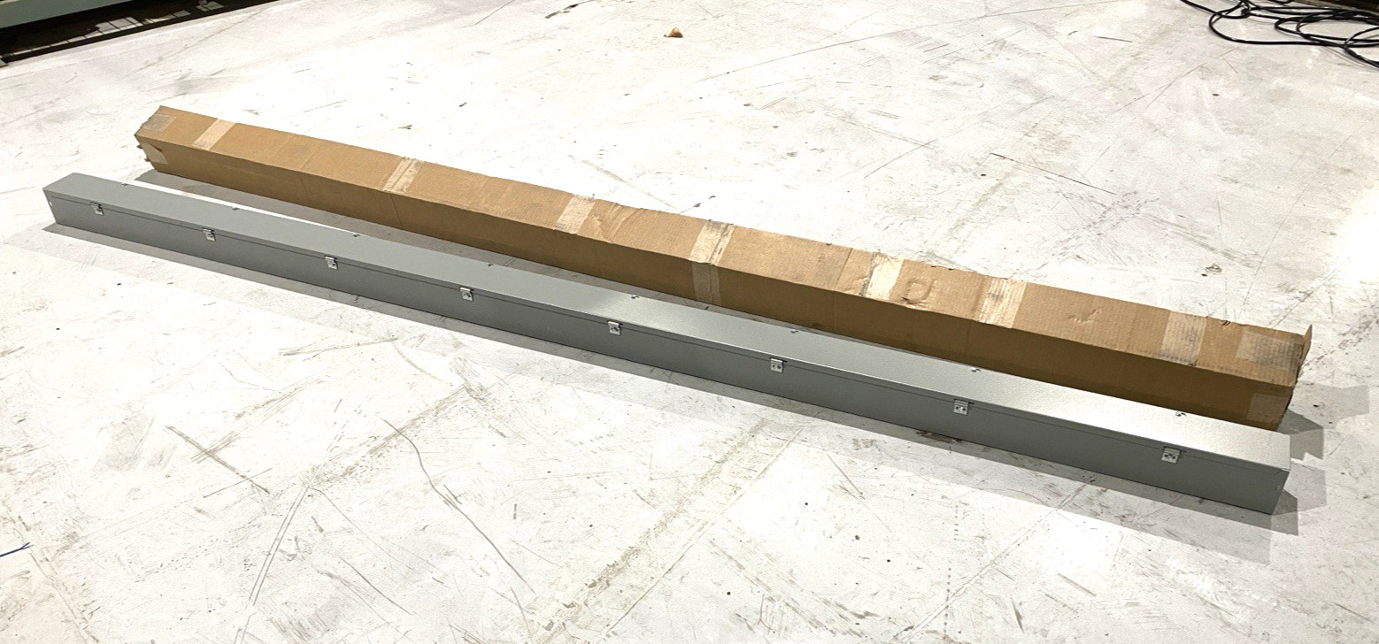 Wiegmann HS4410NK WW 10FT Wireway Straight Section 4″ x 4″ x 120″ Steel, 2VE34