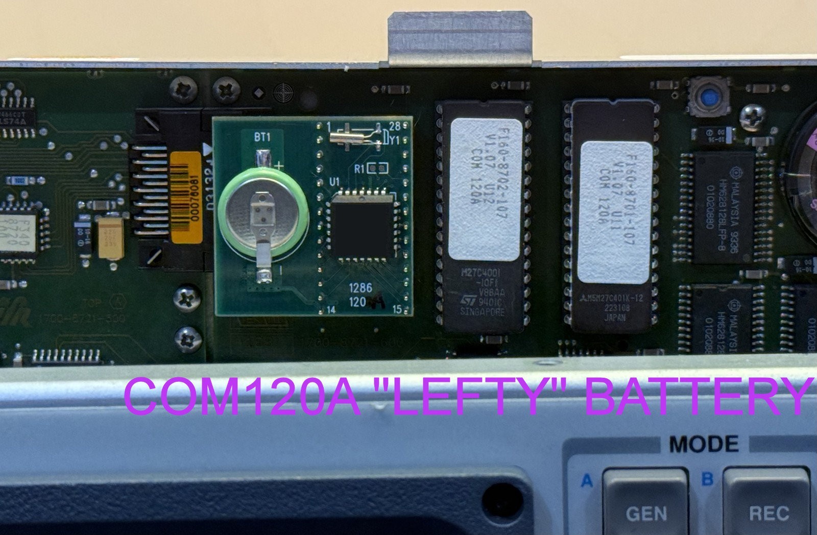 IFR Com120B exact functional replacement for DS1286