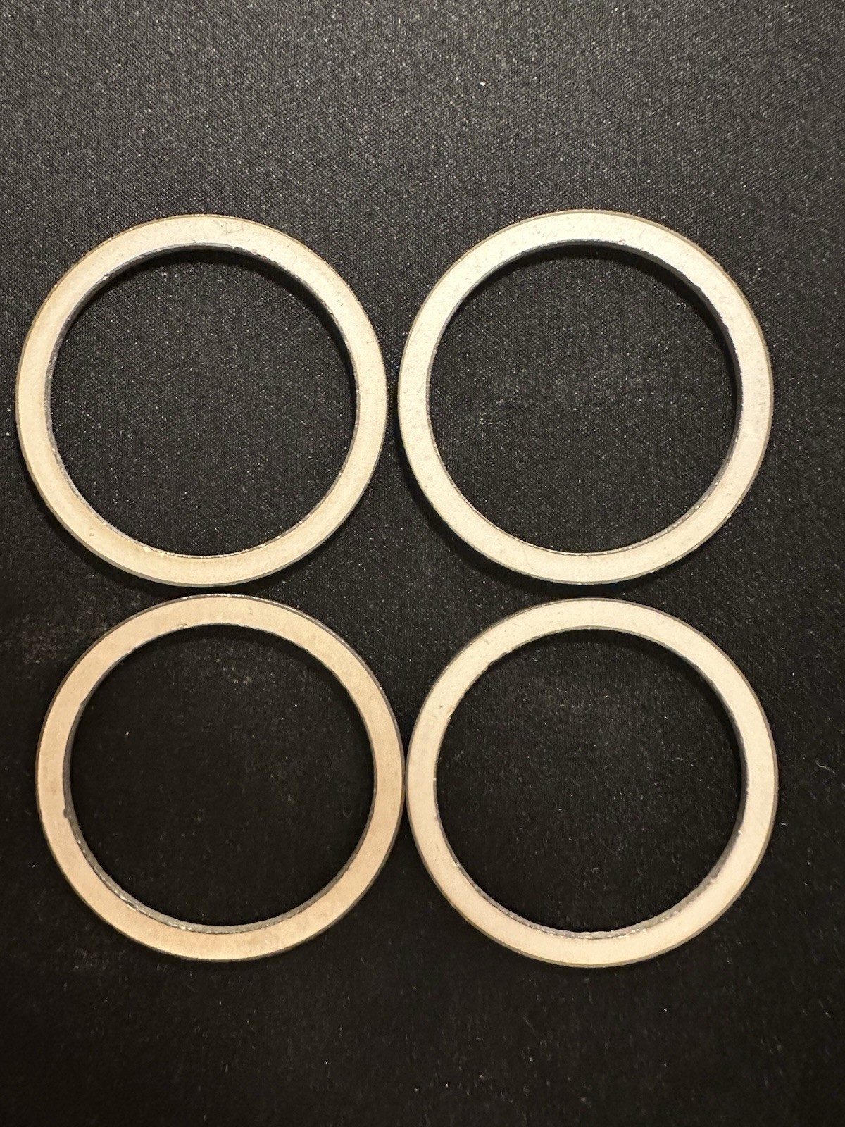 Piezo Ceramic Ring 60x50x2mm 1 MHz – Lot QTY 4 – Piezo Ceramic Ring 60x50x2mm