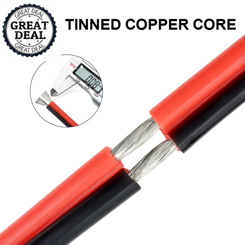 Car Battery Wiring Flexible Silicone Cable Heat-Resistant Durble Electrical Wire