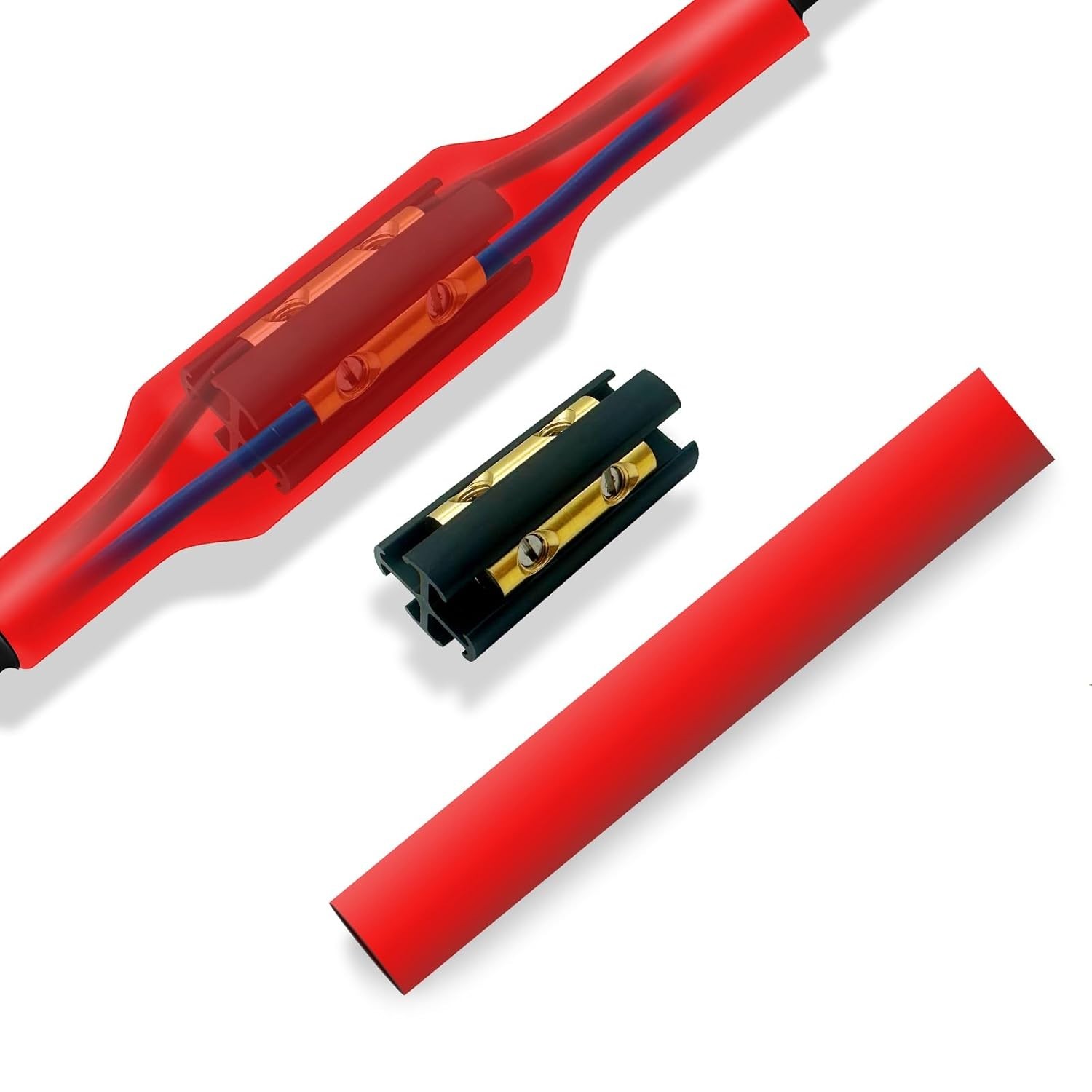 Underground Wire Splice Kit Direct Burial Waterproof UF Cable Connector 14/3-8/3