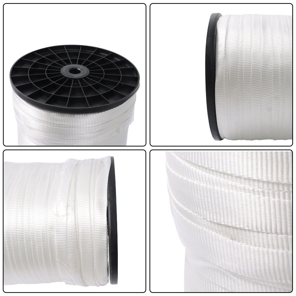 1″ x 2103′ Mule Tape Flat Rope Printed Webbing Cable Pulling Tape for Packaging