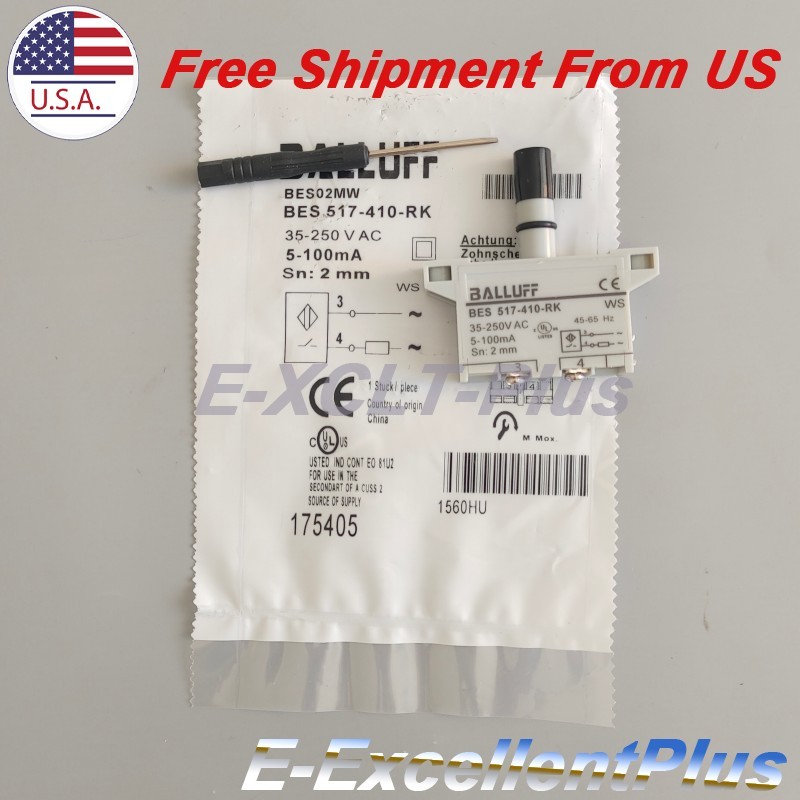 New For Balluff BES 517-410-RK BES02MW Proximity Sensor Switch Fast Shipping