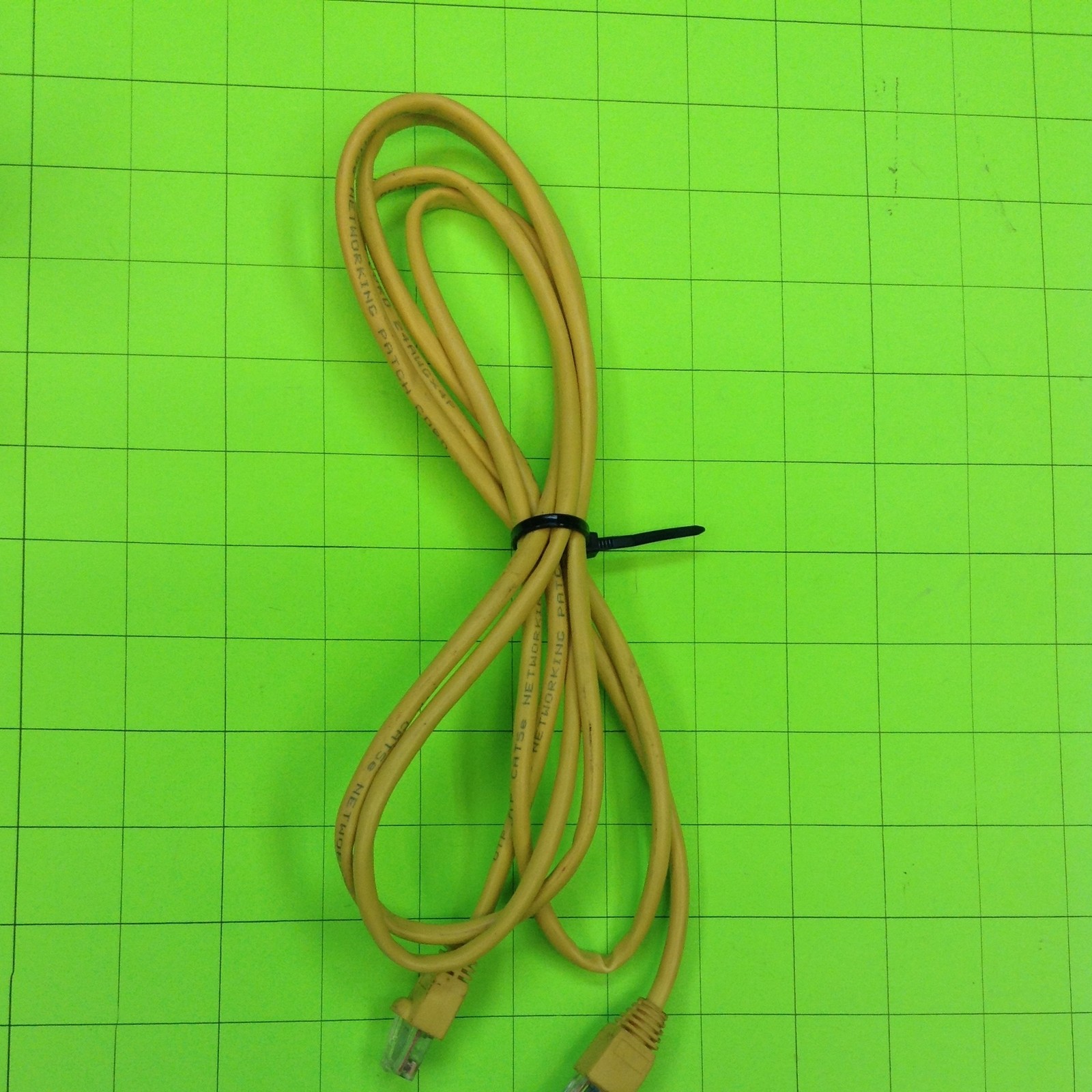 Yellow CAT5E 6′ Length Network Cable Cord