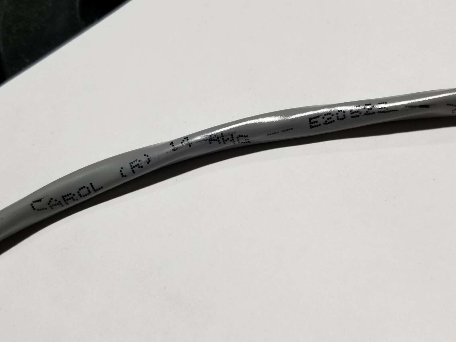 Carol E2052S 14/2C Shielded Communication/Control Cable 300V Riser CMR Gray/50ft