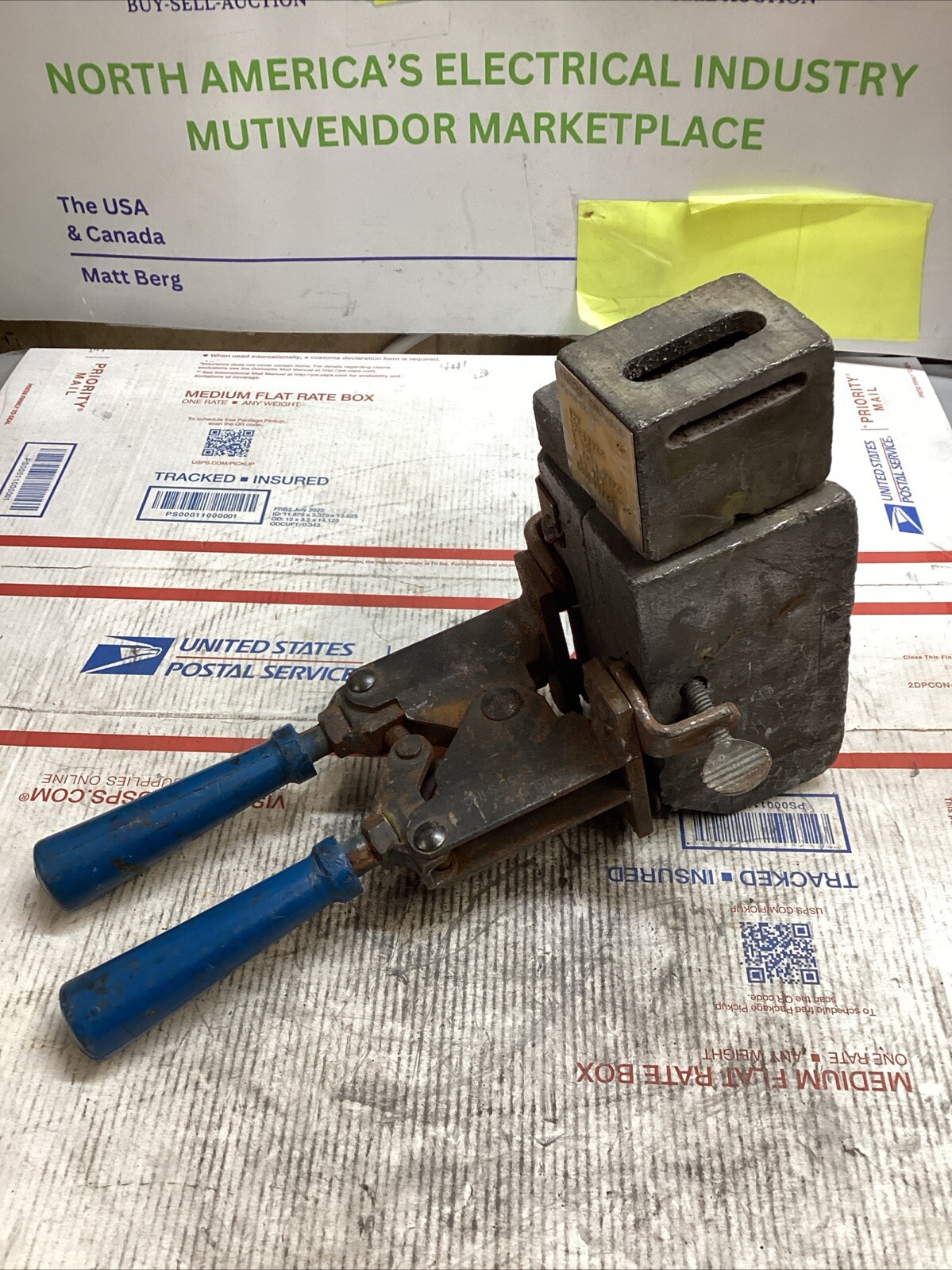 ERICO CADWELD IPF VFC1TV3C MOLD 2 SOL 2 – 4 PIPE 65 W/M RUN & TAP ED4U 3295