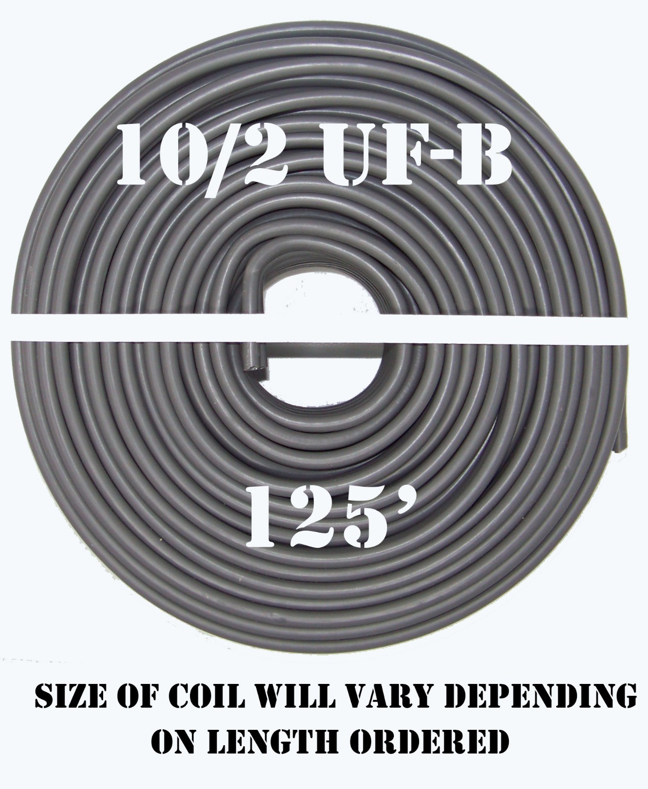 10/2 UF-B x 125′ Southwire Underground Feeder Cable