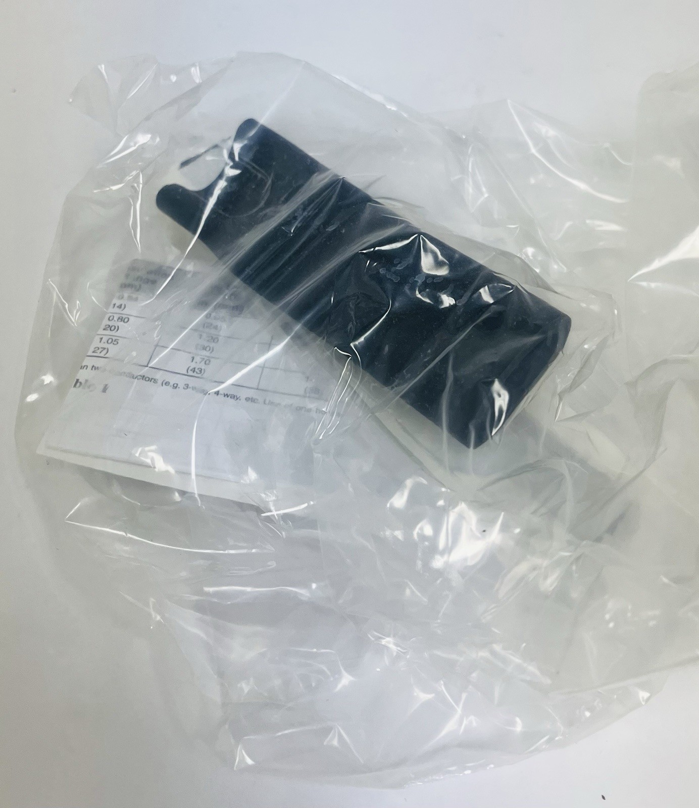 3M NO. 5302 3M MOTOR LEAD PIGTAIL SPLICE 5302 1 KV 1-HOLE LUG CONNECTION