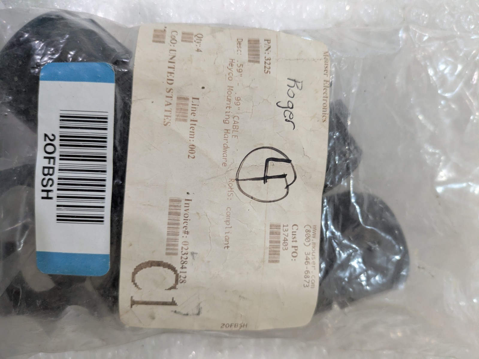 Phoenix Contact UT 4 Terminal Block 600V 30A 4mm DIN Rail Feed Through Gray