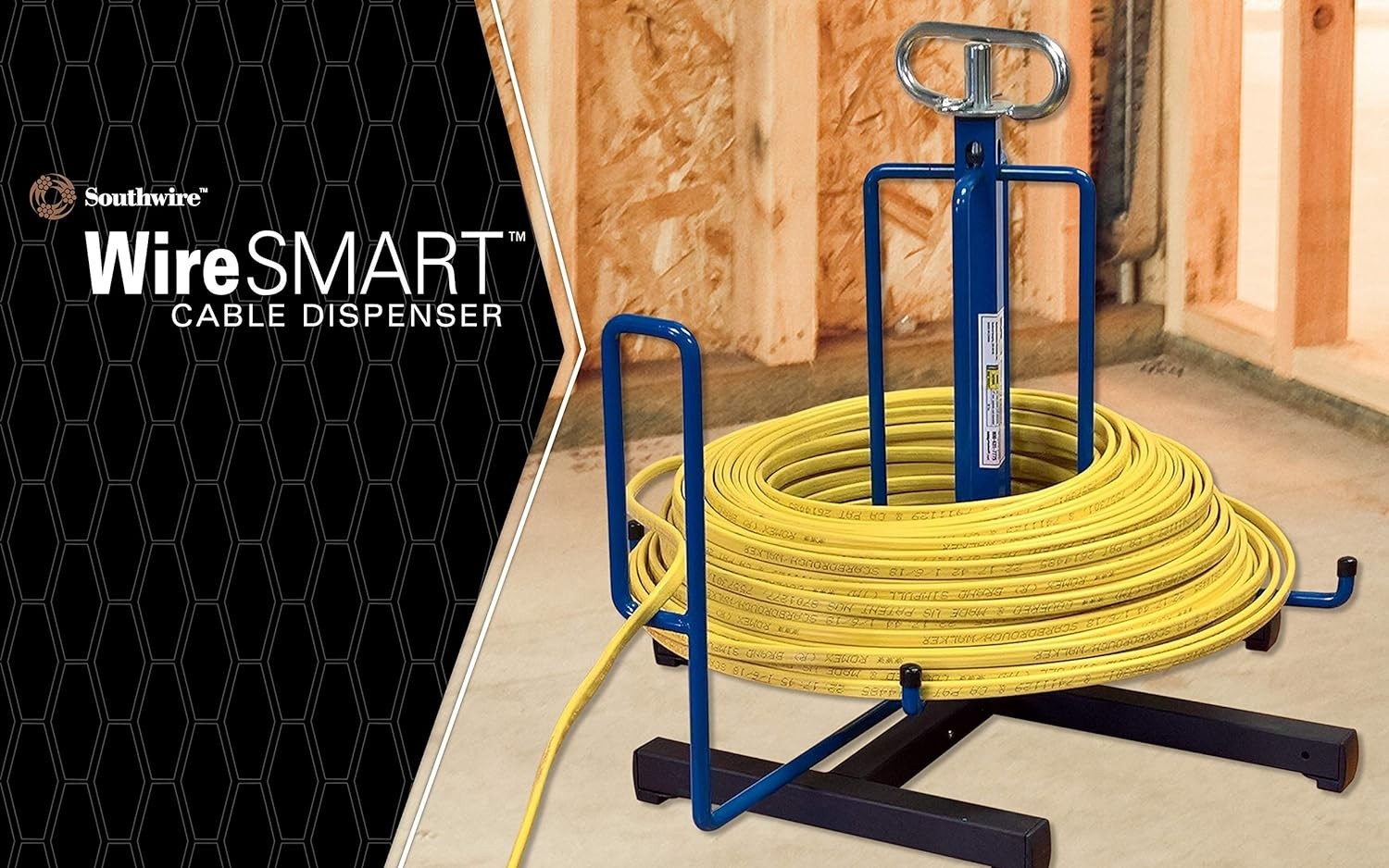 Southwire MH8110 Wire Smart Cable Dispenser, Floor or Stud Mounted
