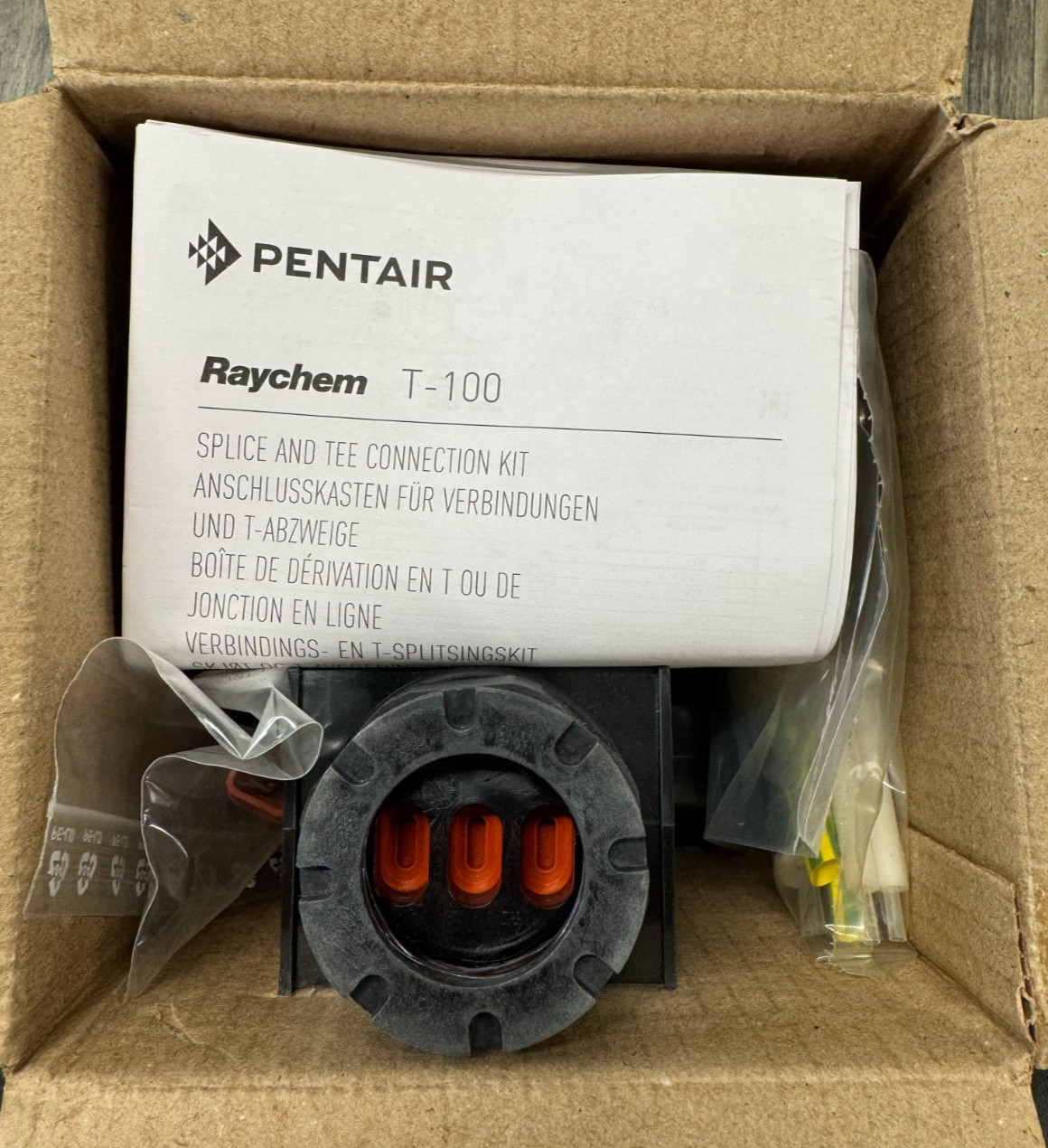 Pentair T-100 Splice and Tee Connection Kit