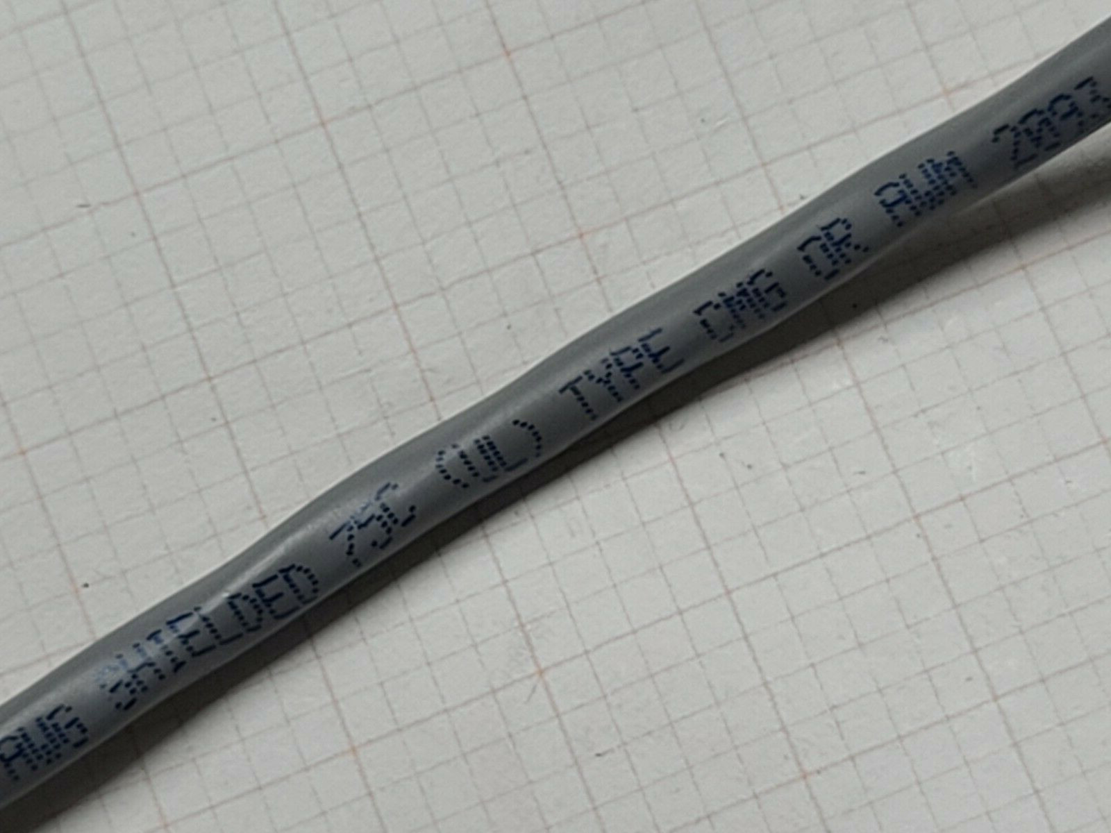 Alpha Wire 2423C 18/3C Alpha Essentials Shielded Control Cable CMG AWM Gray/10ft