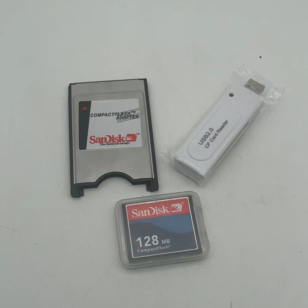 128MB/256/512/1G/2G CNC CF Compact Flash card+CF-PCMCIA Adapter+SSK reader FANUC