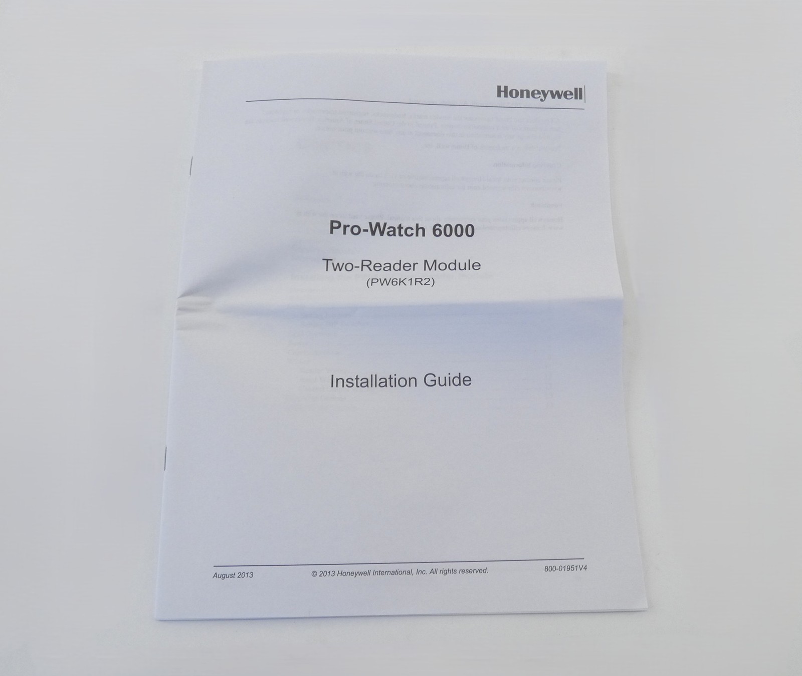 Honeywell PW6K1R2 Access Control Module Board Pro-Watch 6000 Two-Reader – NEW…