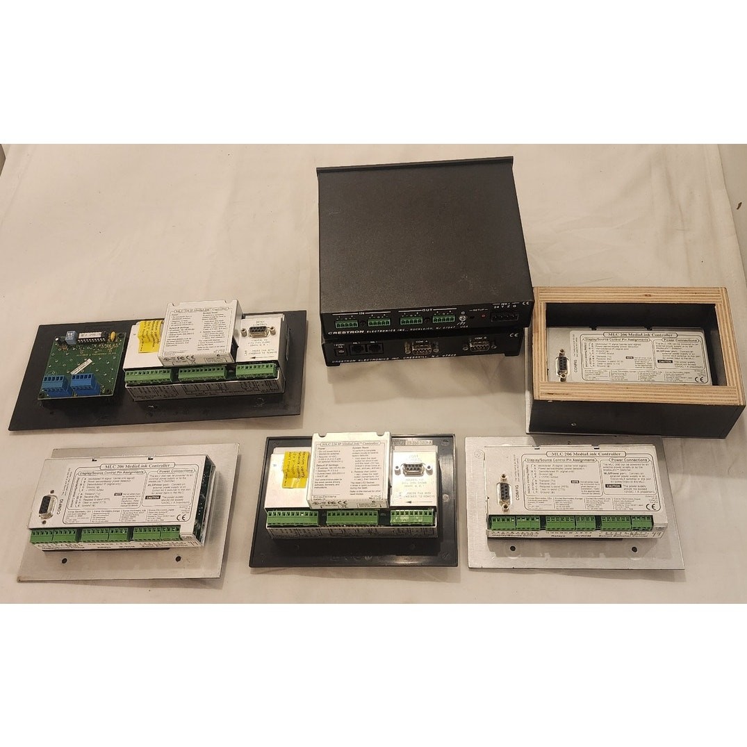 Crestron Extron Commercial AV Control Modules Switchers Installer Master Lot