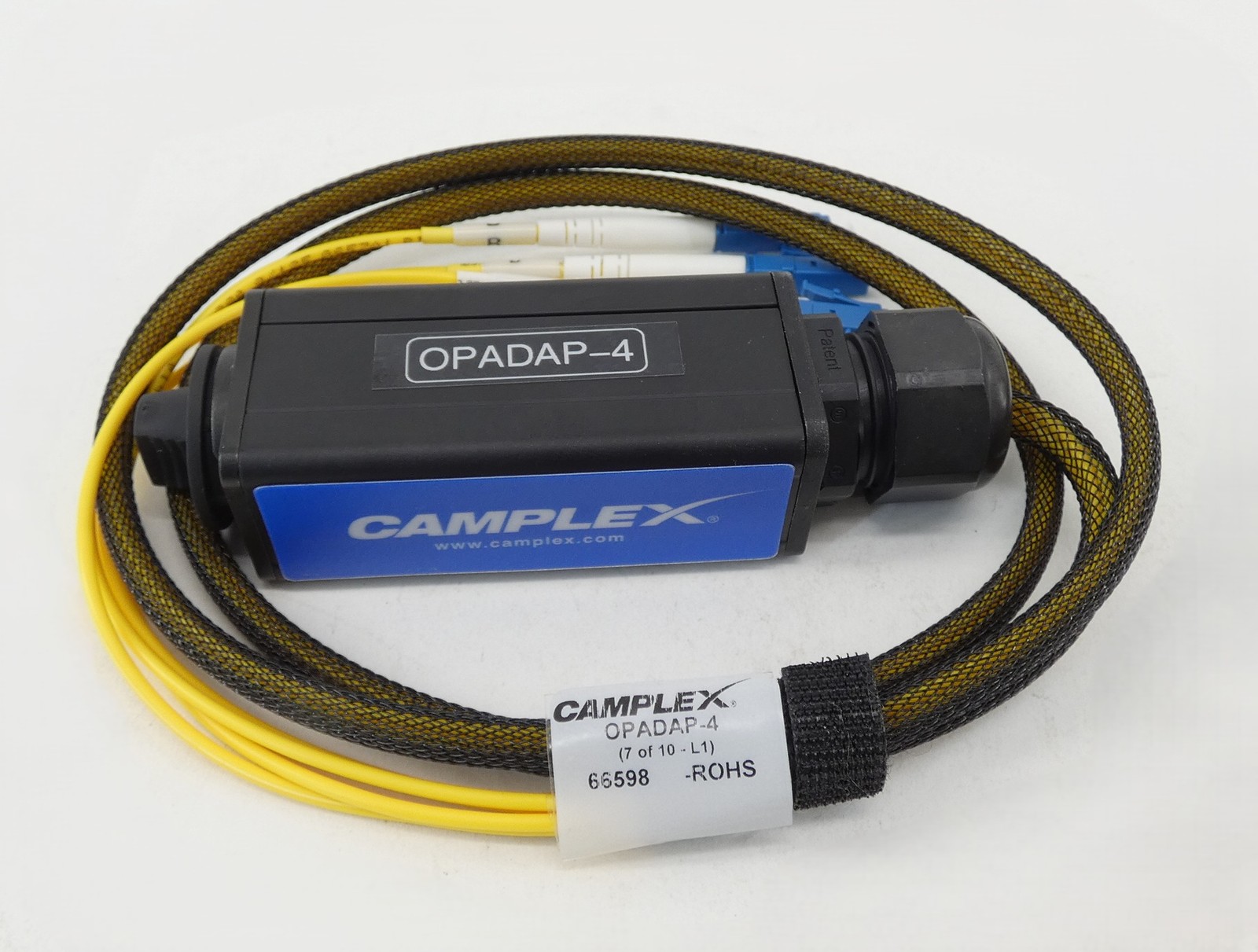Camplex OPADAP-4 opticalCON QUAD to 4 LC Breakout Adapter Singlemode – NEW Su…