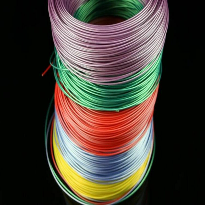 18 AWG (Diameter:1.57) High Temperature Teflon PTFE Silver Plated Wire 10M