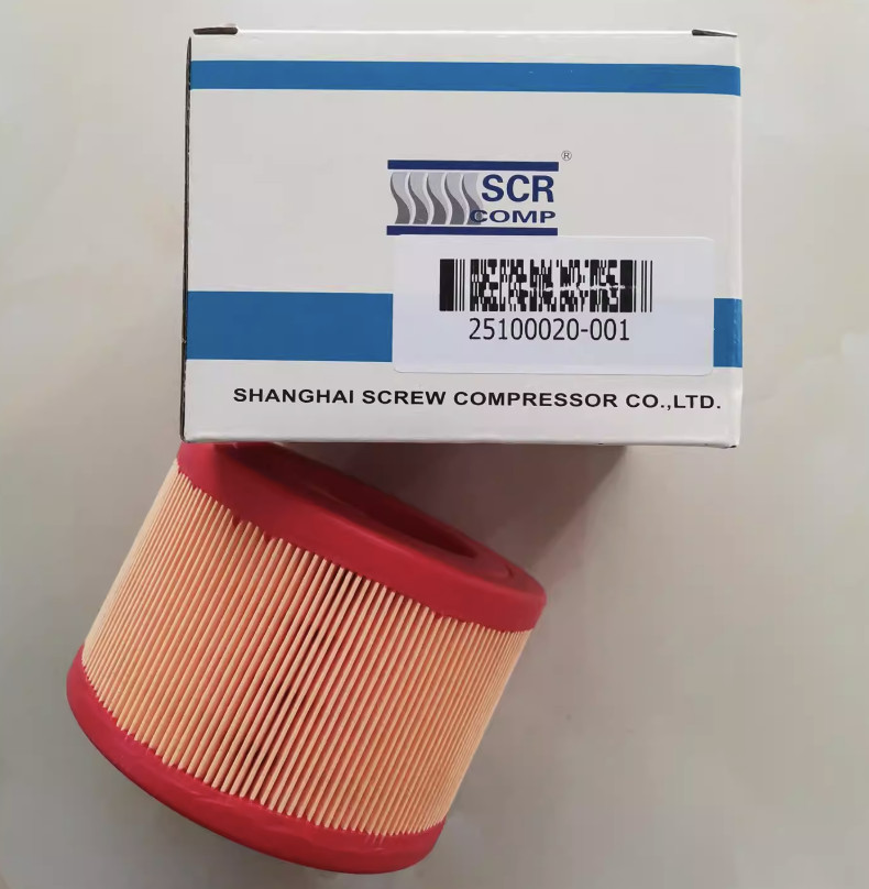 1PCS NEW FIT FOR 25100020-001 Air filter element (red glue and yellow paper)