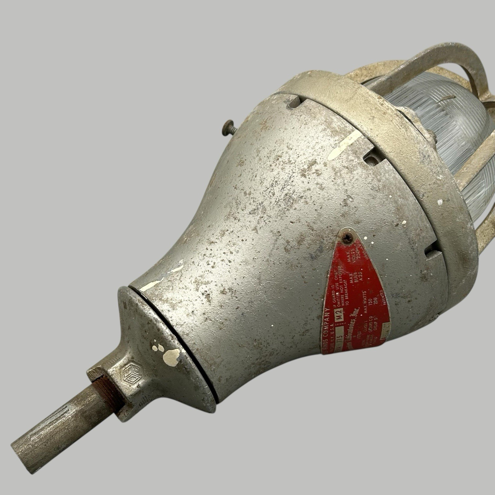 Vtg Crouse-Hinds Industrial Light EVA115 M2 Hazardous Locations Explosion Proof