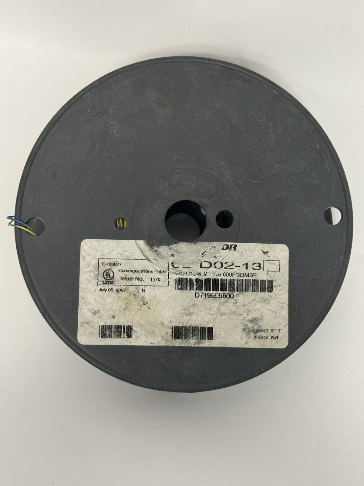 Indoor-Outdoor Cross-Connect Wire XCW CM W-R 600 1X24 02-D06-13 183m