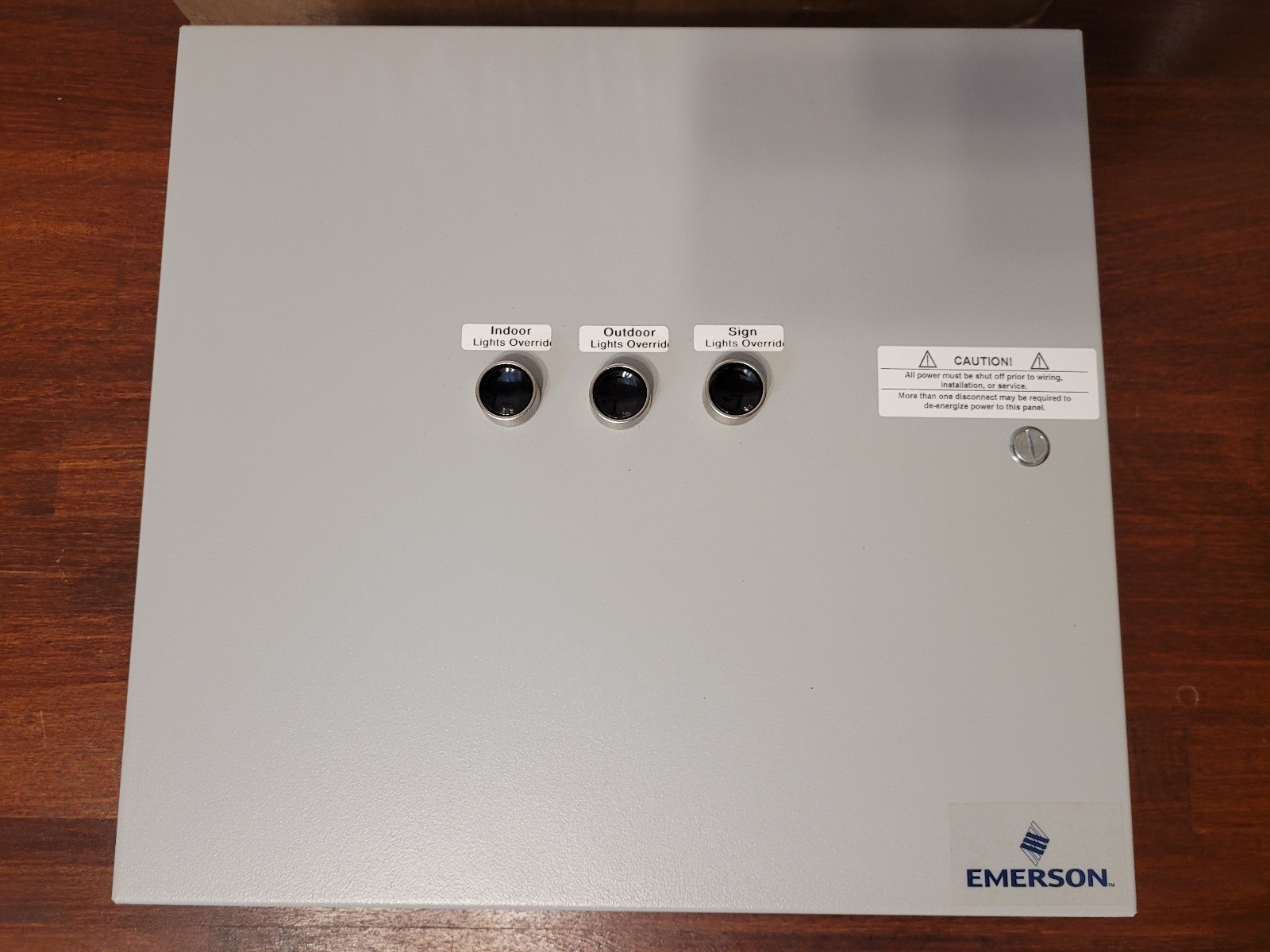 Emerson 851-4255 SP0941430 Lighting Control Panel Indoor Outdoor Sign