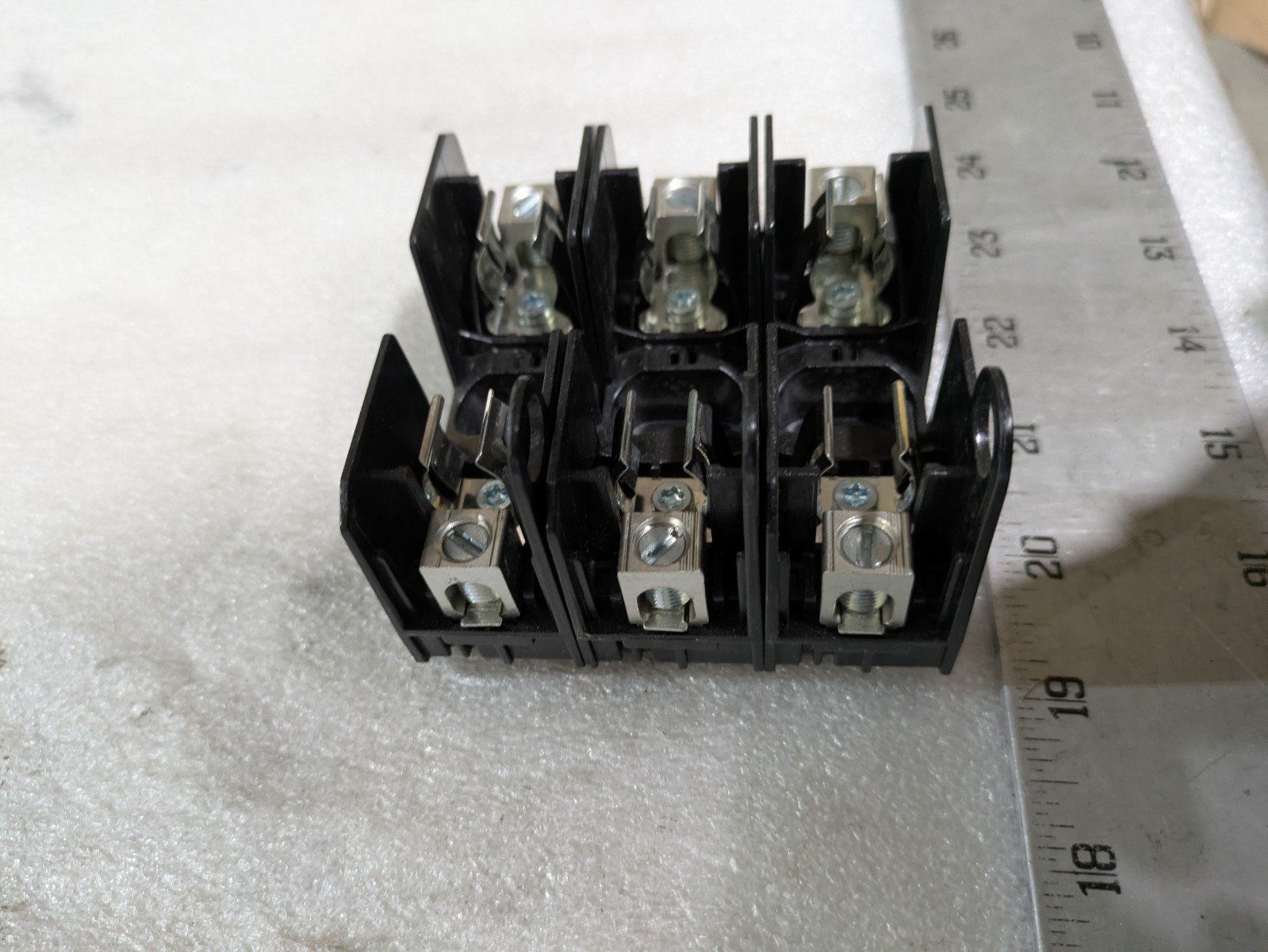 Bussmann JM60030-3CR Modular Fuse Block 3 Pole 30A 600V Class J Industrial OEM