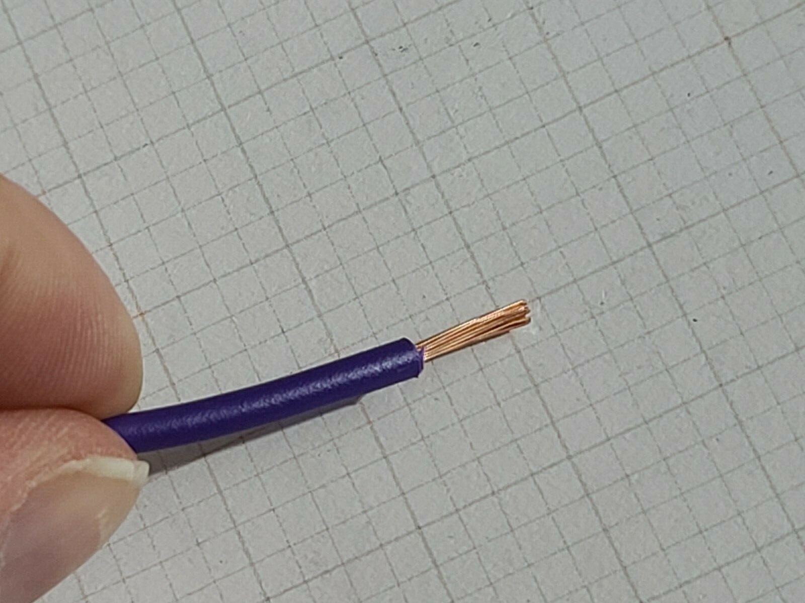 Atlas Wire #16awg MTW/AWM UL-1015/1230 Hook-Up/Lead Wire 105C/600V Violet /100ft