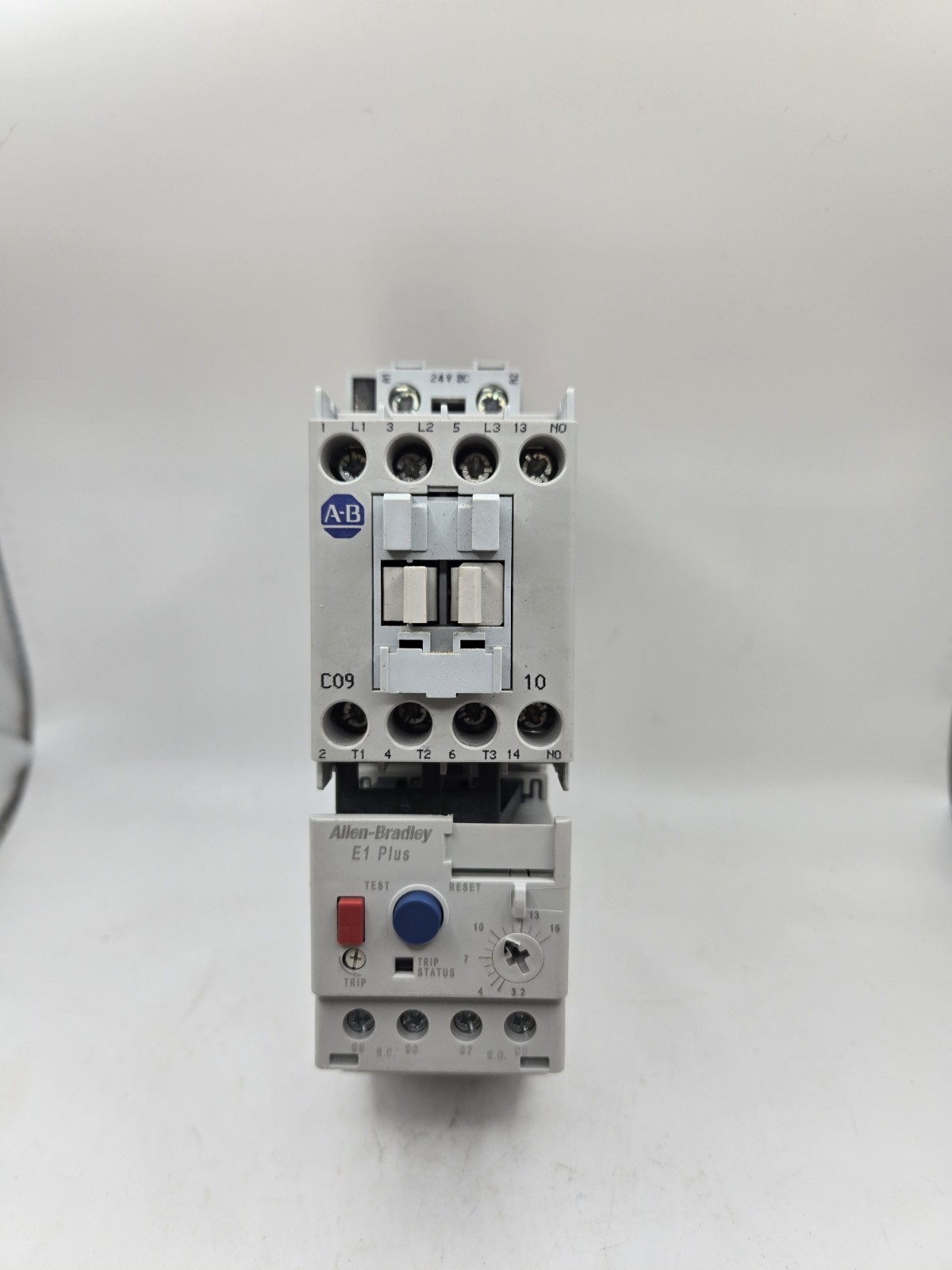 Allen Bradley 100-C09E10 Contactor with 193-EEDB 3.2-16 Overload Relay Combo