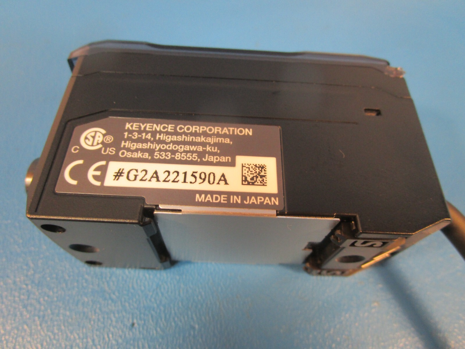 Keyence FDXA1 ClampOn Micro Flow Sensor Controller DIN Rail Type G2U