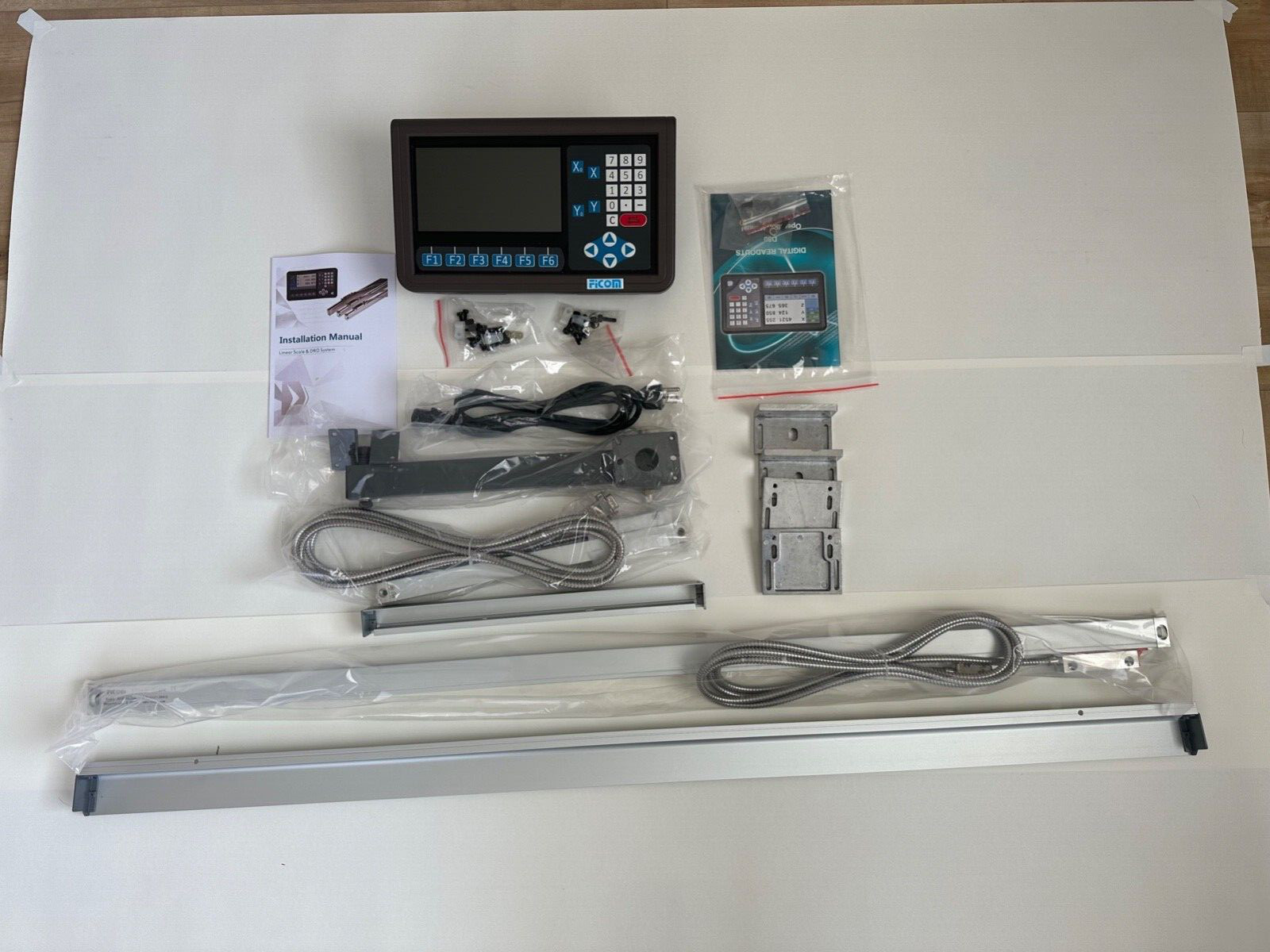 Digital Readout Kit for Milling Machine.fit 9″x42/49″. 7″ LCD Screen Monitor.