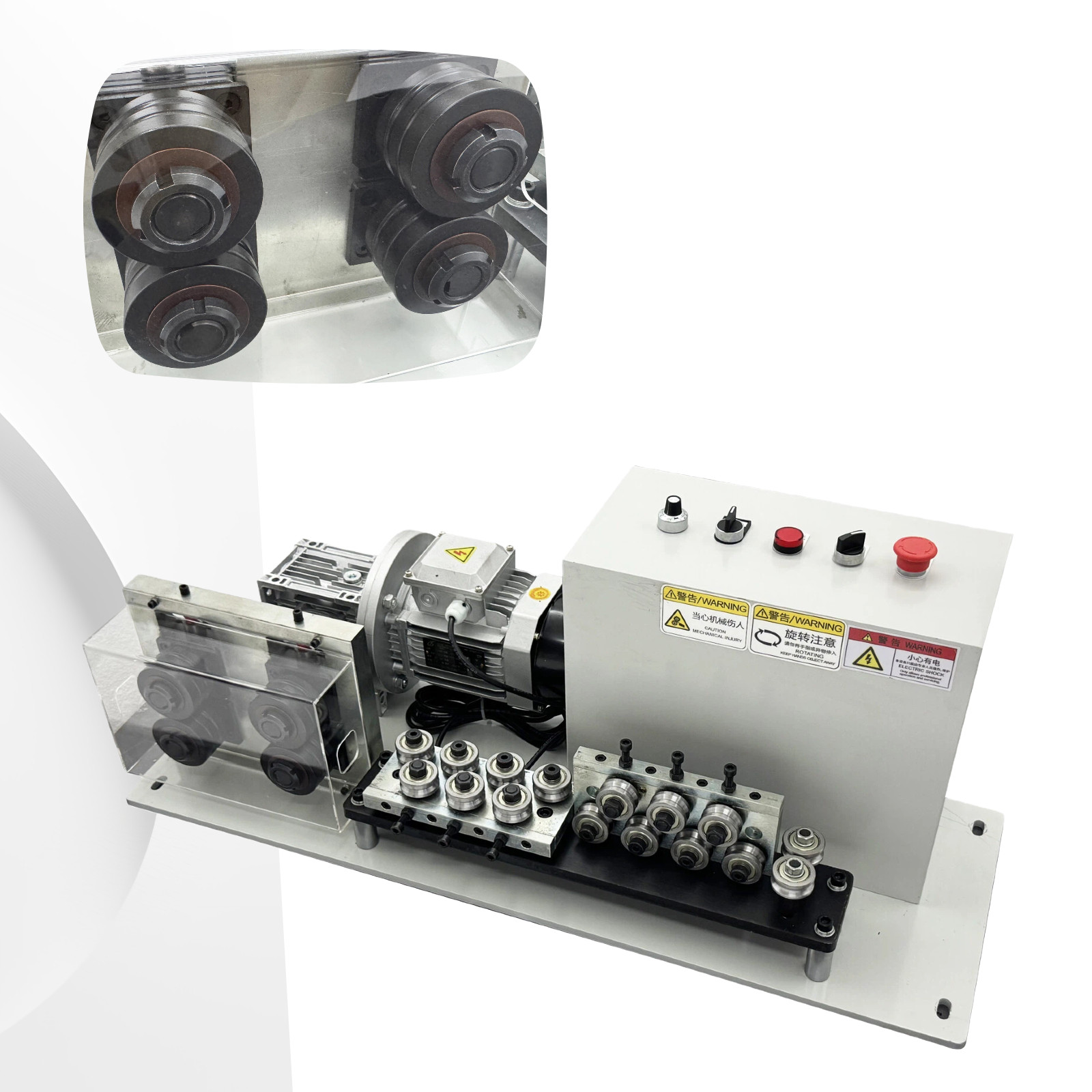 Metal Wire Straightening Machine 220V 1-Phase for Steel/Copper Wire Straightener