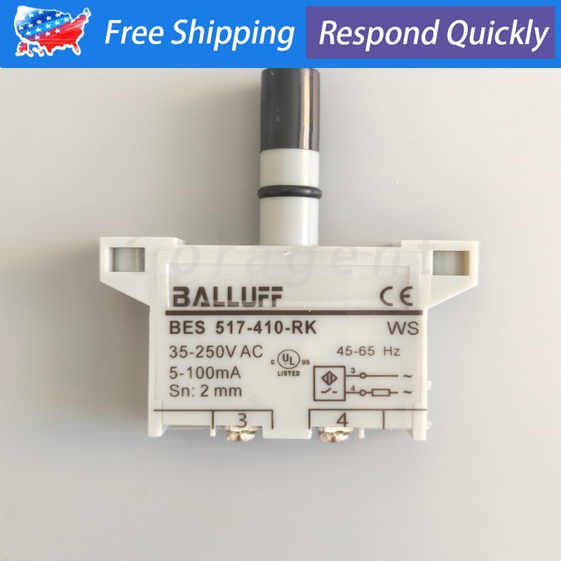 For Balluff BES02MW BES 517-410-RK 35-250VAC Inductive Proximity Switch Sensor