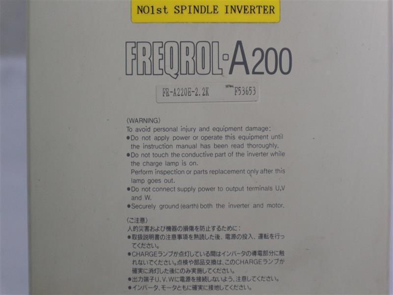 Mitsubishi FREQROL-A200 FR-A220E-2.2K Inverter 2.2kW 11A 30Days Warranty