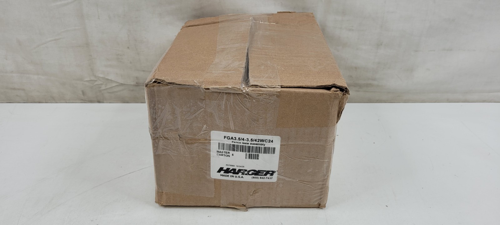 Harger Fence Gate Mechanical Grounding Connector Assembly 3.5″ #2 24″ Length