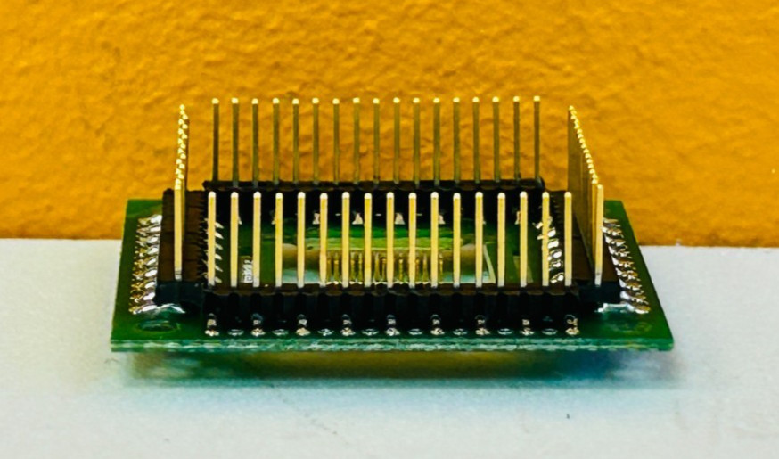 Microchip XLT64PT2 64-Pin, 0.5 mm, TQFP Header, QFP Transition Socket. Tested!