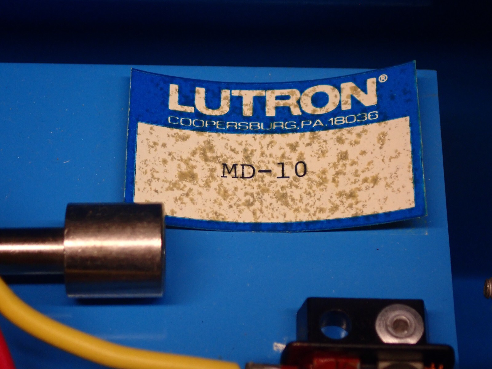 LUTRON MD-10 Motor Drive MCS-4 .045A 120V 60Hz Used W/ Warranty See All Pictures