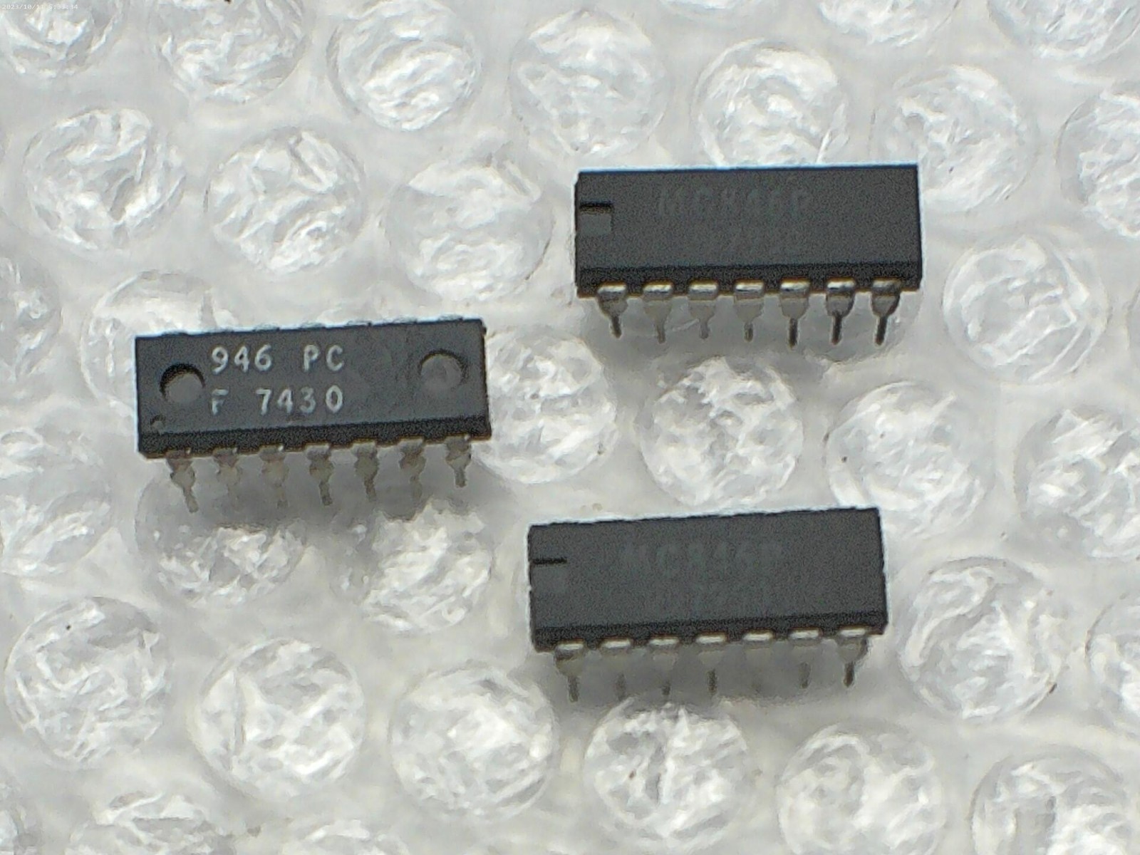 INDUSTRIAL SPARE MC846P INTEGRATED CIRCUIT LOT OF 3 NSNP
