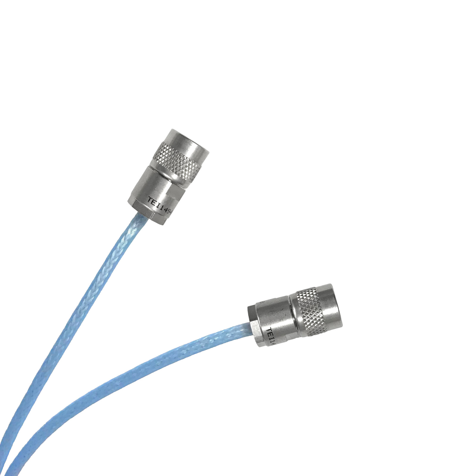 TRS/TRS MIL-STD-1553B Twinax Cable Assembly, 15 ft Length, PL155-47 Connector x2