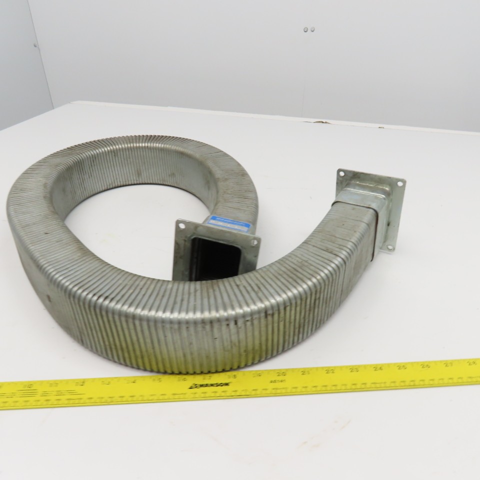 EDK Gelenkohr 2-1/4″ x 3″ Flexible Steel Feed Thru Wireway Cable Carrier 51″ OAL