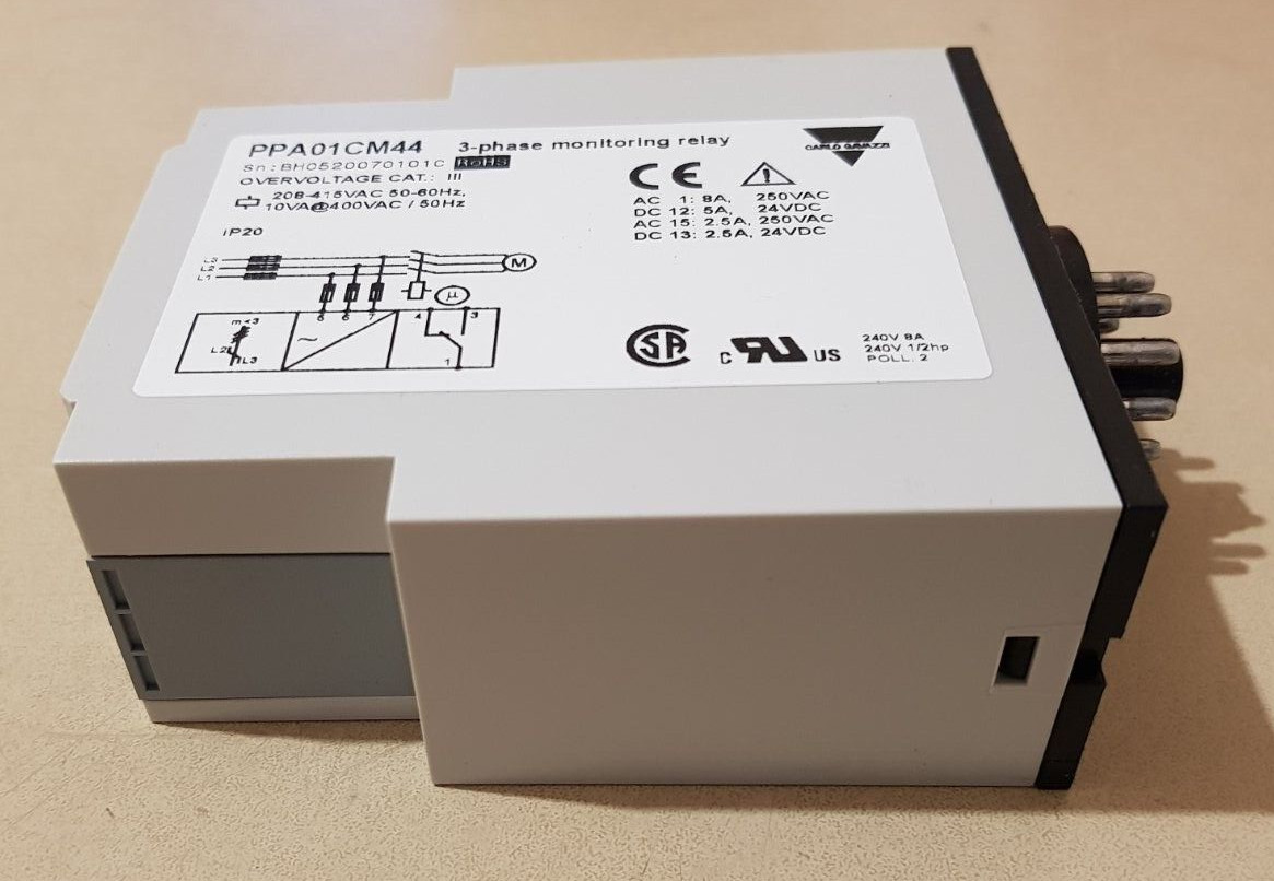 CARLO GAVAZZI PPA01CM44 PPA01 3-Phase monitoring relay #BD7809# (1 pcs)