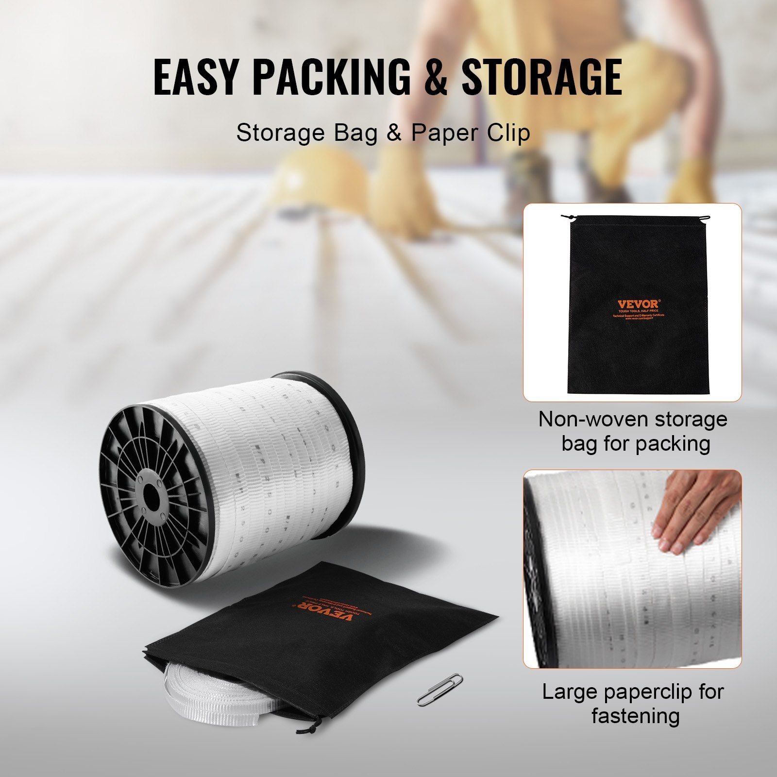 2500lb 3/4inx528ft All-Round Use Webbing for Packaging and Pulling