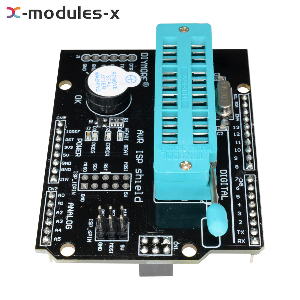 AVR ISP Shield Burning Burn Bootloader Programmer for Arduino UNO R3 New